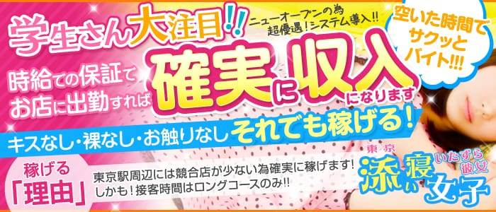 東京添い寝女子の求人画像