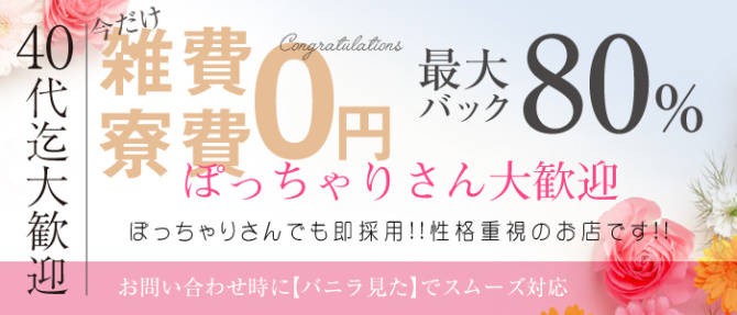 全裸入室 即ヤリ本舗のぽっちゃり求人画像
