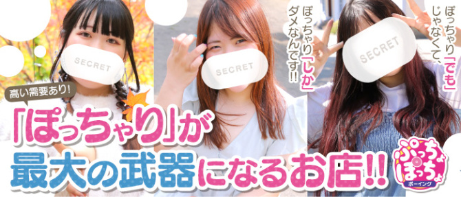 ぷっちょぽっちょボーイング(札幌ハレ系)のぽっちゃり求人画像