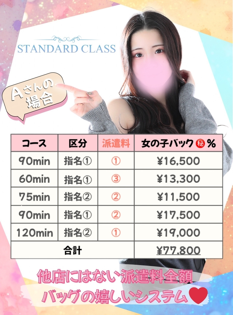 純恋（スミレ）の給与画像1