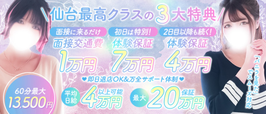 素敵な女の子は好きですか?(仙台)の求人情報