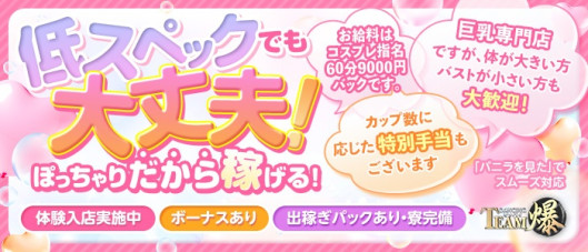 ダンシングおっぱいTEAM爆の求人情報