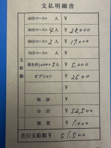 10/9（金）お給料について！！☆のアイキャッチ画像