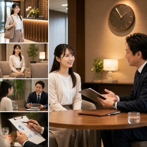 面接ってどんな雰囲気？時間・内容・服装をリアルに解説のアイキャッチ画像