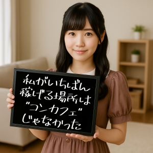 コンカフェで埋もれてた子のアイキャッチ画像
