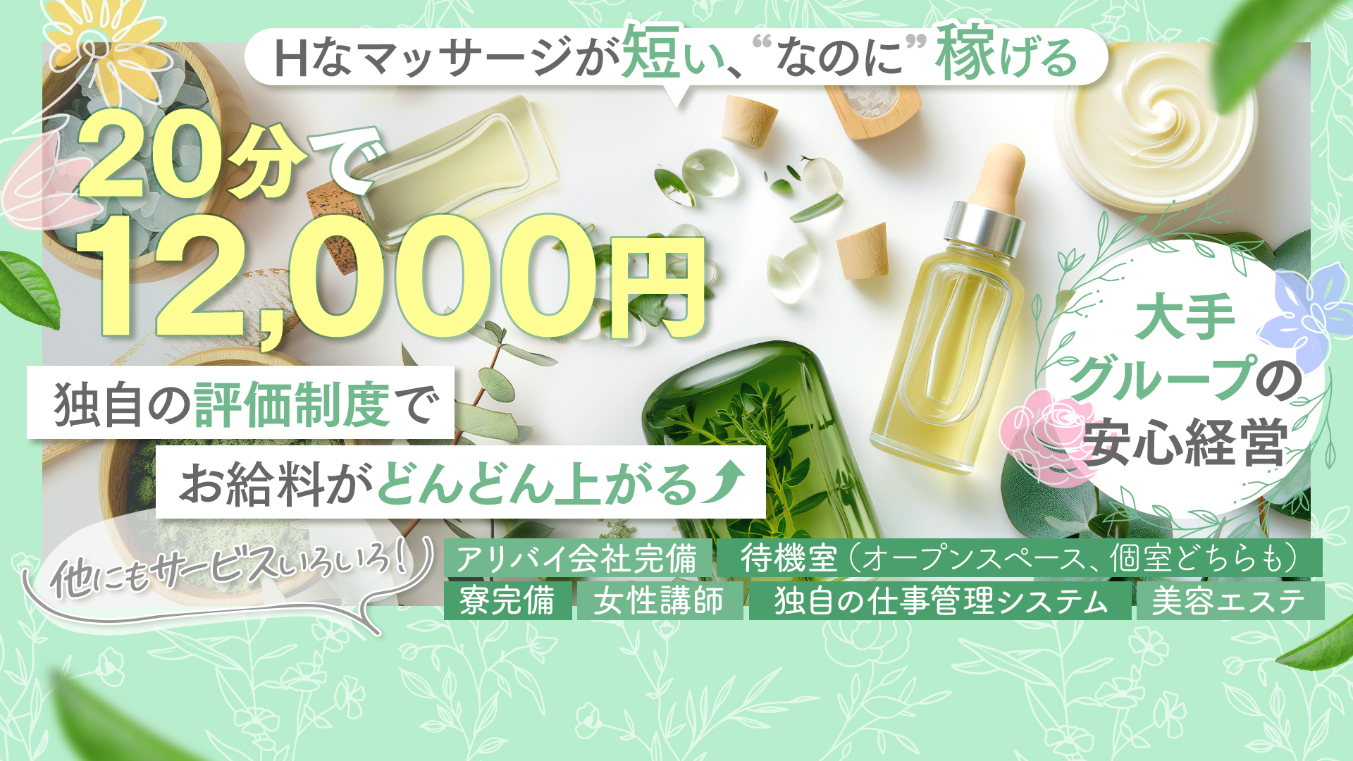 上野回春性感マッサージ倶楽部の求人画像