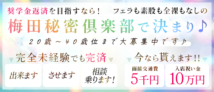 梅田人妻秘密倶楽部の未経験求人画像