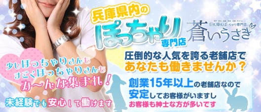 巨乳・ぽっちゃり専門店 蒼いうさぎの求人情報