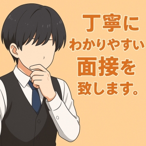 &ldquo;話すだけ&rdquo;でもOK、初めてでも安心🌸わかりやすく丁寧な面接対応のアイキャッチ画像