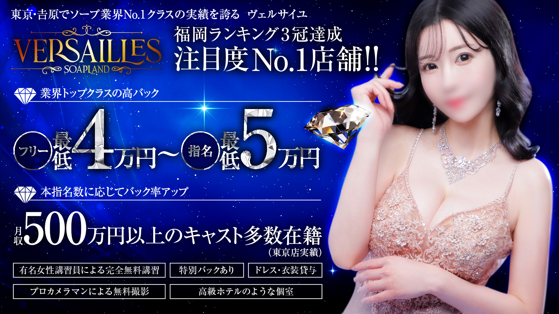 Versailles中洲の求人画像
