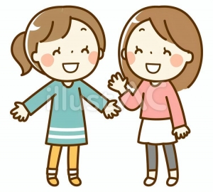 お友達と一緒に(^^)のアイキャッチ画像