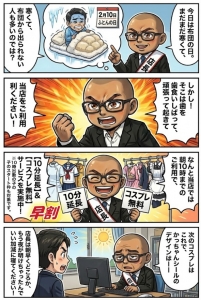 ふとんの日。朝弱いアナタでも働けるお店です☆のアイキャッチ画像