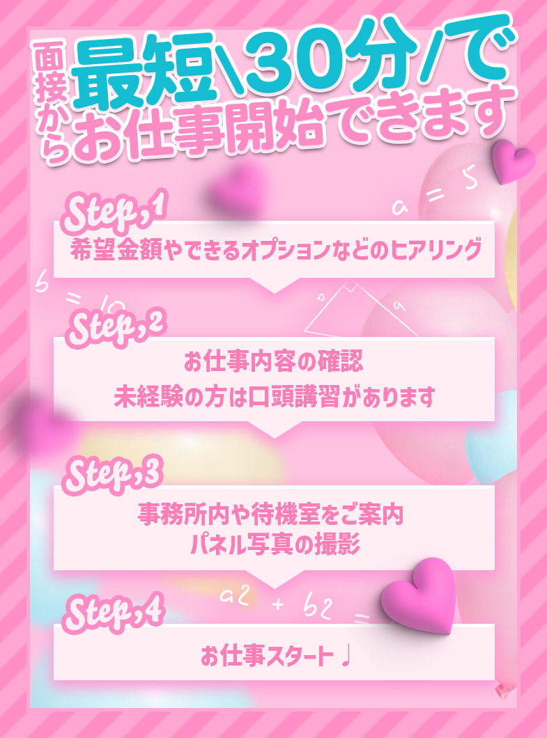 やんちゃな子猫梅田兎我野店の即日勤務可能！急な出費も対応可能です♩