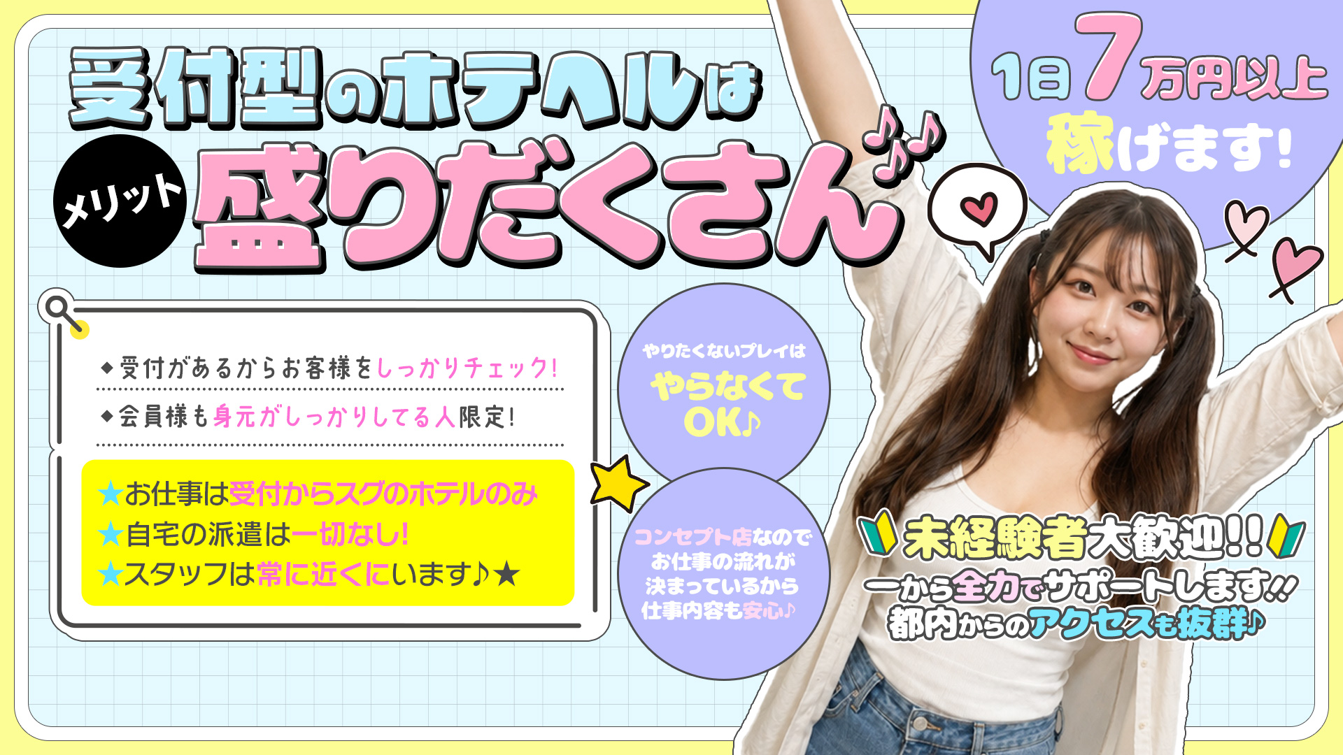 全裸にされた女たちor欲しがり痴漢電車の求人画像