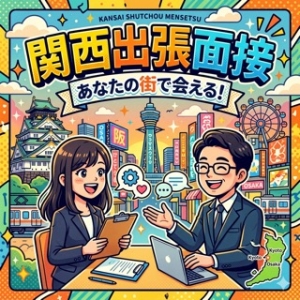 関西出張面接実施中！のアイキャッチ画像